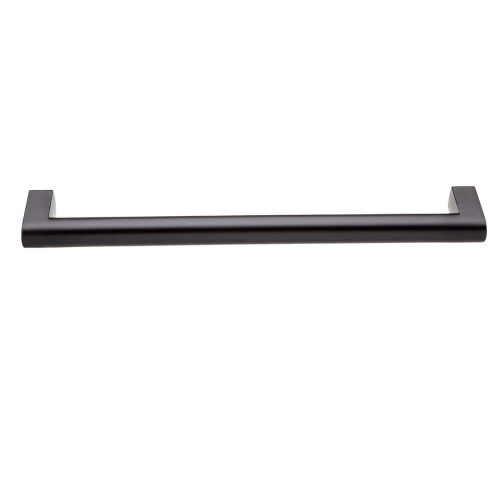 Vail Matte Black 12-Inch Appliance Bar Pull with Mounting Hardware