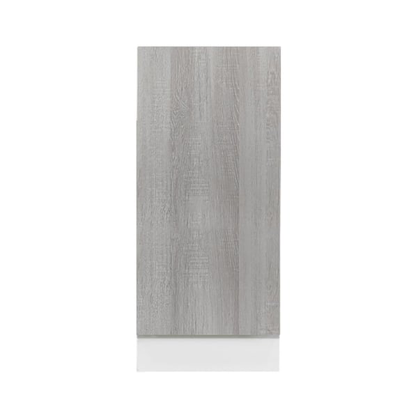 LIFEART CABINETRY Valencia Assembled 9-in. W x 12-in. D x 30-in. H in Misty Gray Plywood Assembled Wall Kitchen Cabinet