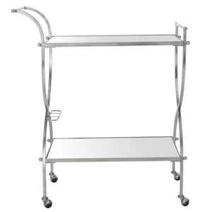 Lucretius Silver Serving Cart