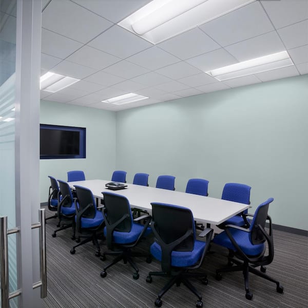 5 gal. #PPU12-10 Misty Morn Dead Flat Interior Paint