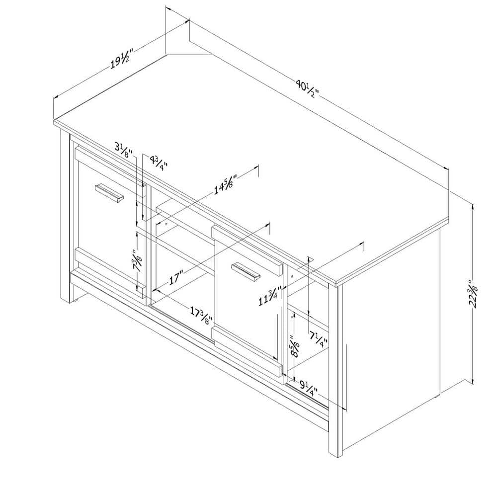 Modern Gray Oak Corner TV Stand with Fireplace and Cabinet