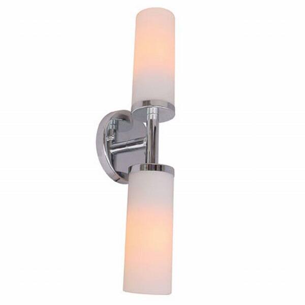 Eurofase Sydney Collection 2-Light Chrome Wall Sconce