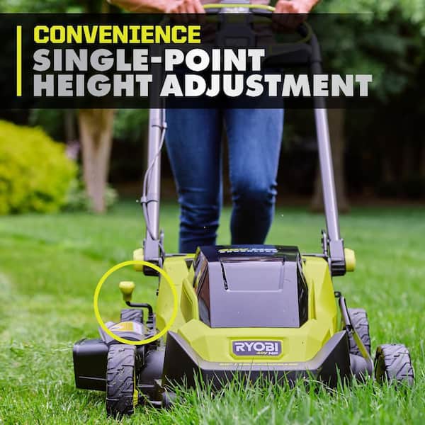 RYOBI - 40V HP Brushless 20 in. Cordless Electric Battery Walk Behind Self-Propelled Lawn Mower with 6.0 Ah Battery and Charger