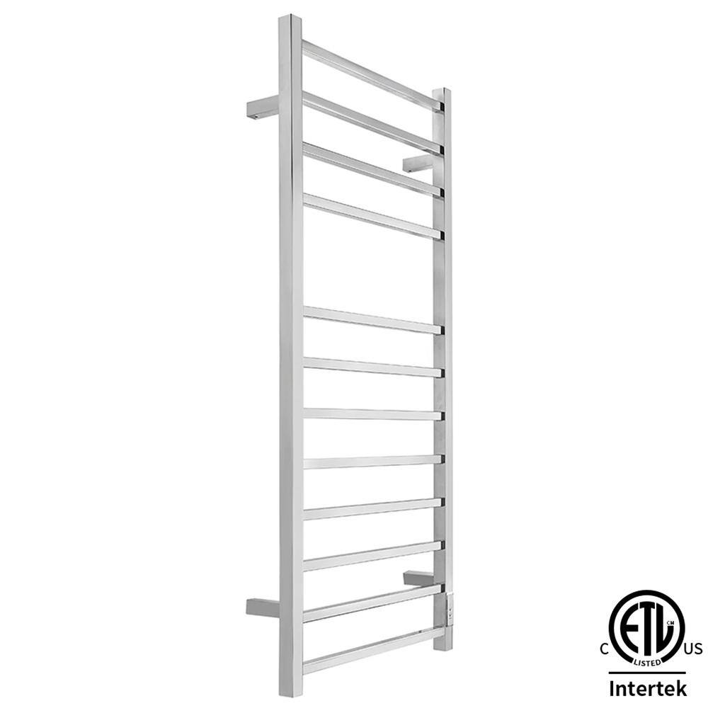 UKISHIRO Wall Mounted Electric Towel Warmer with Builtin Timer， Plug