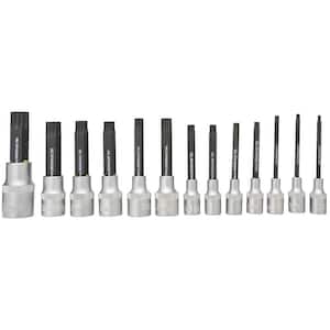 TORX Sockets and Bits Tool Set with ProGuard (13-Piece)