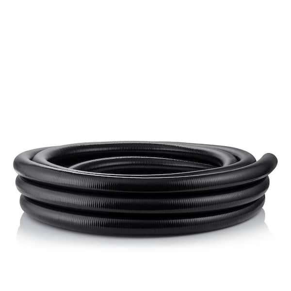 Black 25' Flex PVC Spa Hose 2" ID pipe-pond tubing-koi-water garden-hot tub 