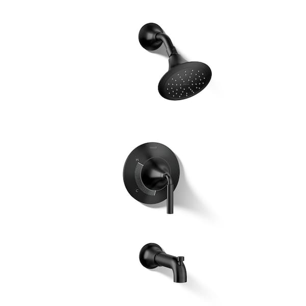 KOHLER Tone 1-Handle Tub and Shower Faucet Trim Kit with 1.75 GPM