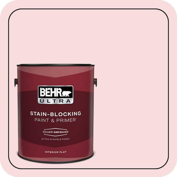 BEHR ULTRA 1 gal. #140C-1 Southern Beauty Extra Durable Flat Interior Paint & Primer