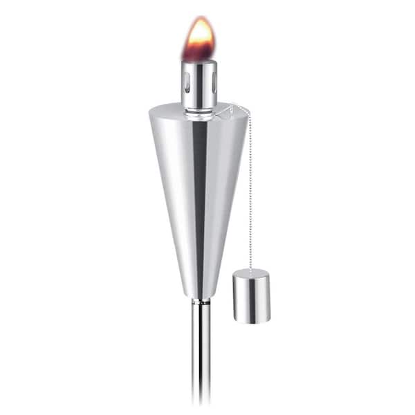 Anywhere Fireplace Cone Shaped Stainless Steel Garden Torch (Pack of 2)