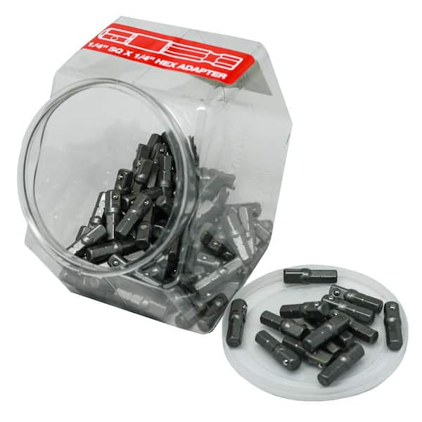 1/4 in. x 1/4 in. x 2 in. L Square Hex (100-Pack)