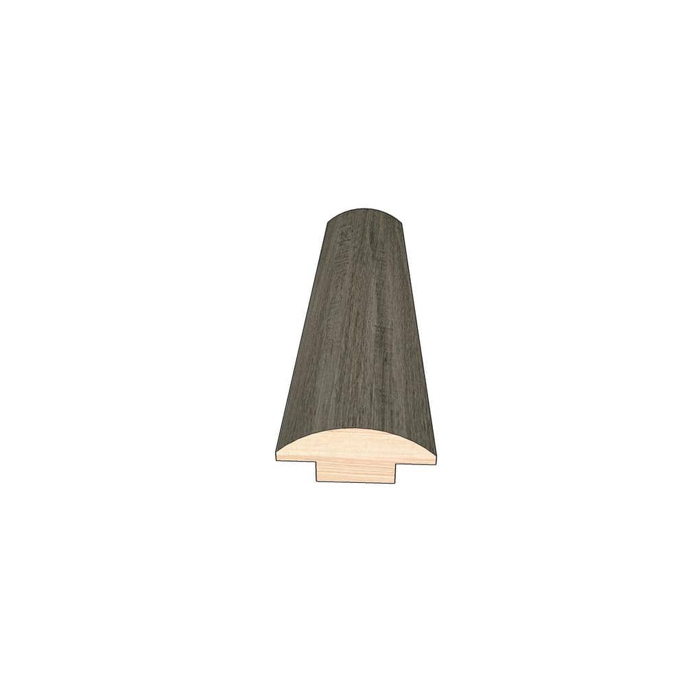 Mixed Gray 0.445 in. Thick x 1-1/2 in. Width x 78 in. Length Hardwood T-Molding price history on PriceWatchPro