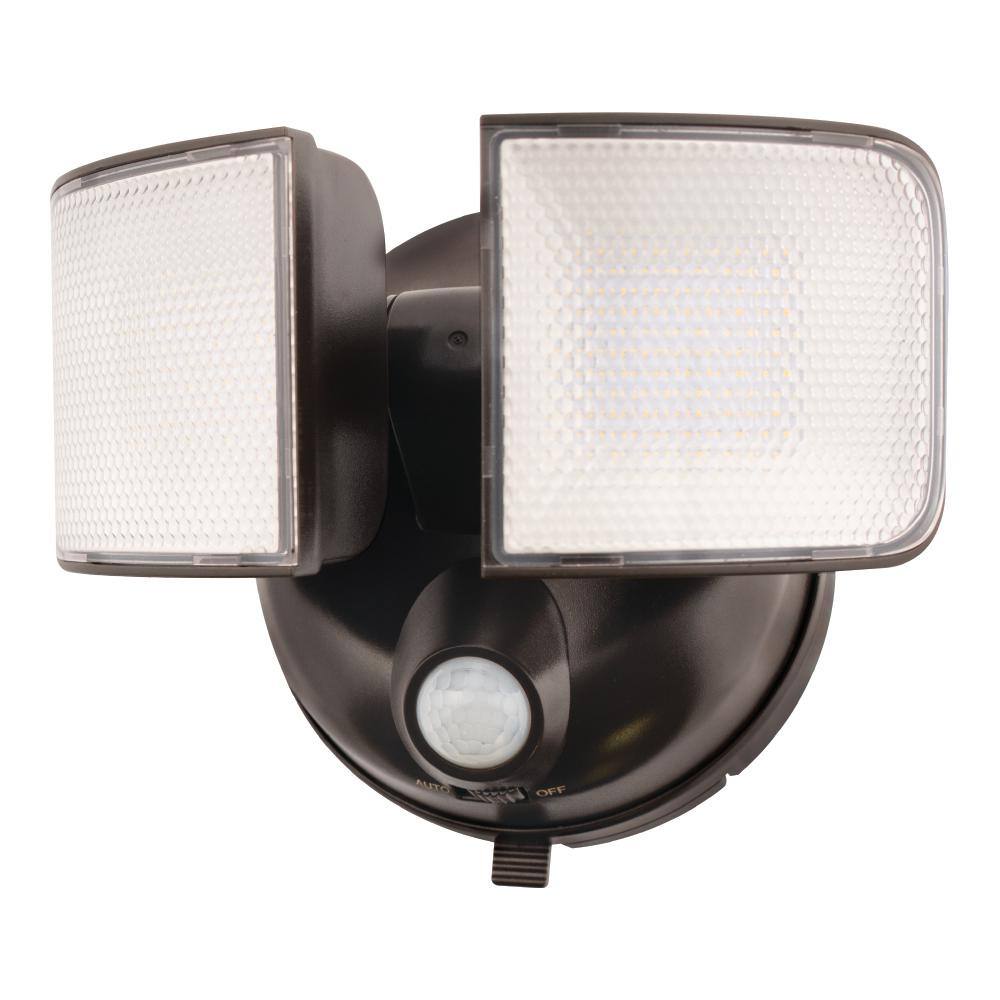 S1 70-Watt Equivalent Integrated LED Bronze Motion Sensing Area Light, 4000K price history on PriceWatchPro