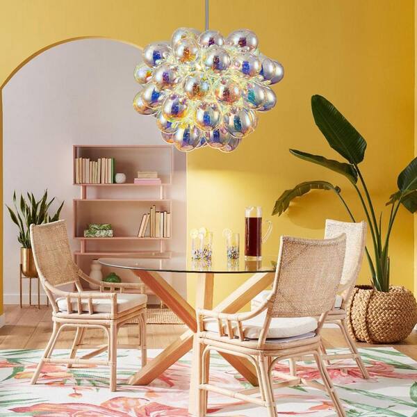 Rennnsan Nora 6-Light Colorful Modern Dimmable Sphere Glass Globe