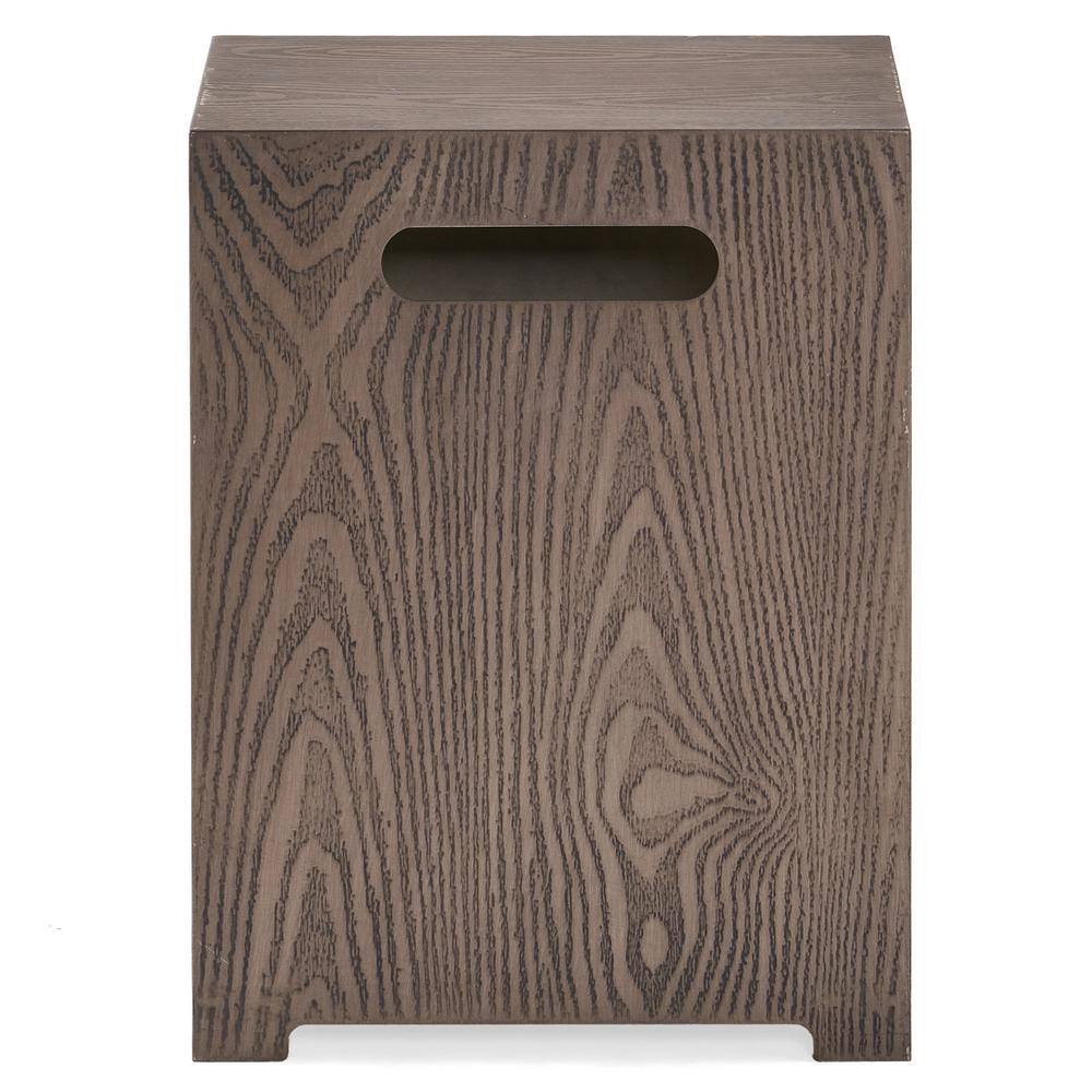 ToolCat Dark Gray MGO Concrete Outdoor Patio Tank Holder Side Table