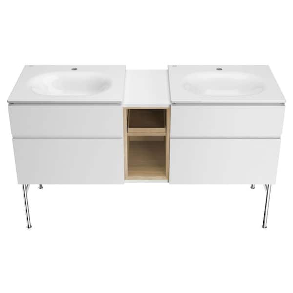 Bath Vanity Cabinet Only In White, American Standard Studio Vanity