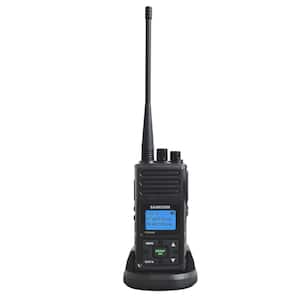 Unique 5 Mile Range Rechargeable Waterproof Digital 2-Way Radio with Charger