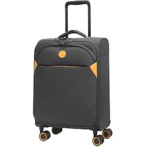 20 in. Cambridge Lightweight Carry On Luggage, Softside Expandable Suitcase with Spinner Wheel Black
