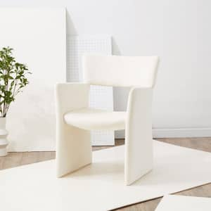 Jayke Cream 16.9 in. Wood Dining Chair