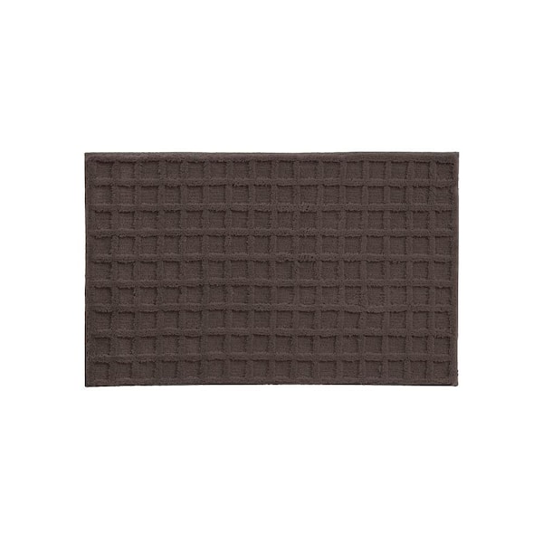 Grund Ley Chocolate 17 in. x 24 in. Rug