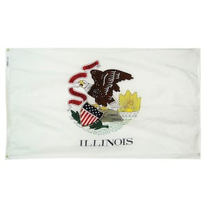 4 ft. x 6 ft. Illinois State Flag