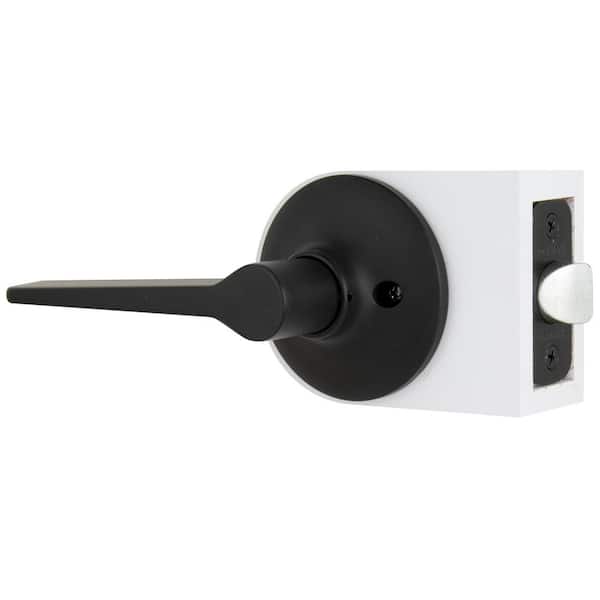 Defiant Freedom Matte Black Hall/Closet Door Lever 32LEX903B - The