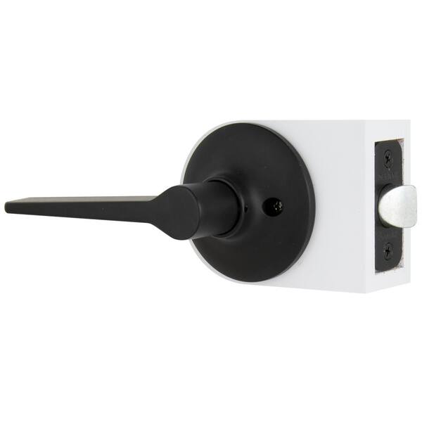 Defiant Freedom Matte Black Hall and Closet Door Handle LEXK03B - The Home  Depot