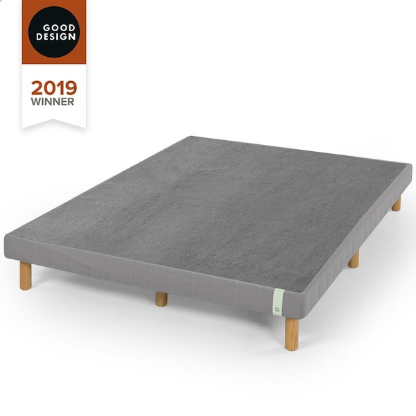 Zinus GOOD DESIGN Winner Grey Metal Queen 11 Inch Mattress Foundation