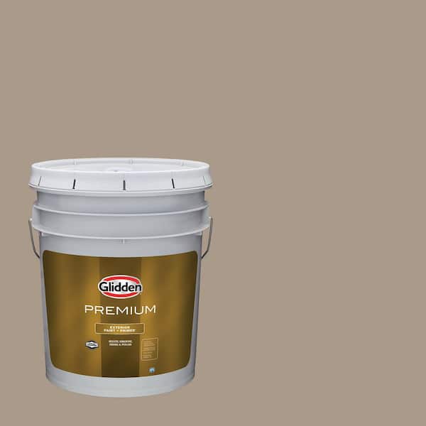 Glidden Premium 5gal. PPG1021-4 Diversion Flat Exterior Latex Paint