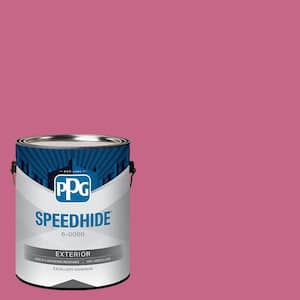 1 gal. PPG1182-6 Geranium Pink Satin Exterior Paint