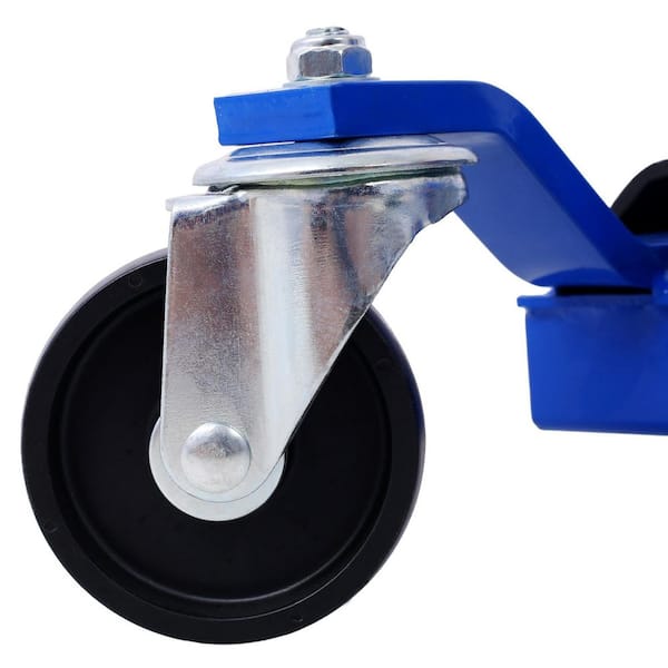 Amucolo 1250 lbs. Blue Car Skate Vehicle Positioning Amucolo 1250 lbs. Blue Car Skate Vehicle Positioning