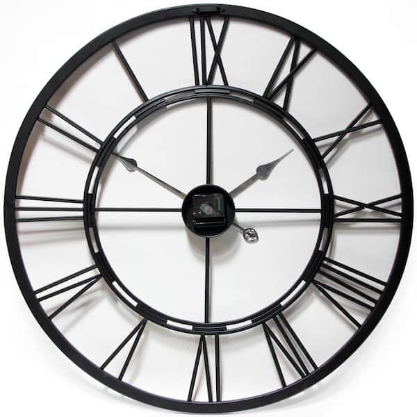 Infinity Instruments Metal Fusion 28 In, Round Wall Clocks