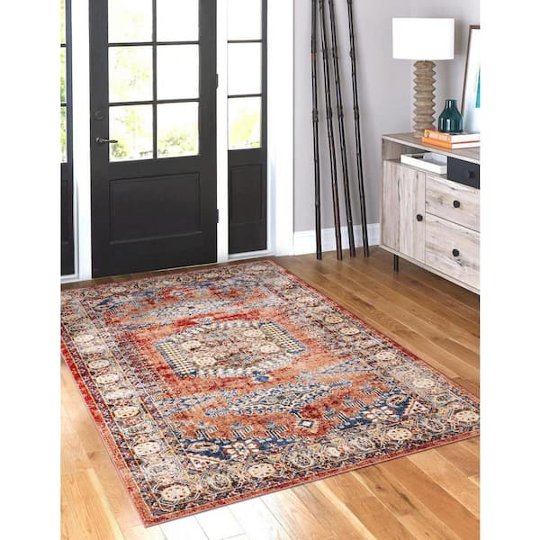 Utopia Larissa Terracotta 10' 0 x 14' 1 Area Rug