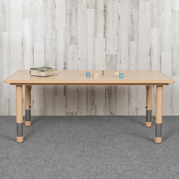 Kids rectangle best sale table