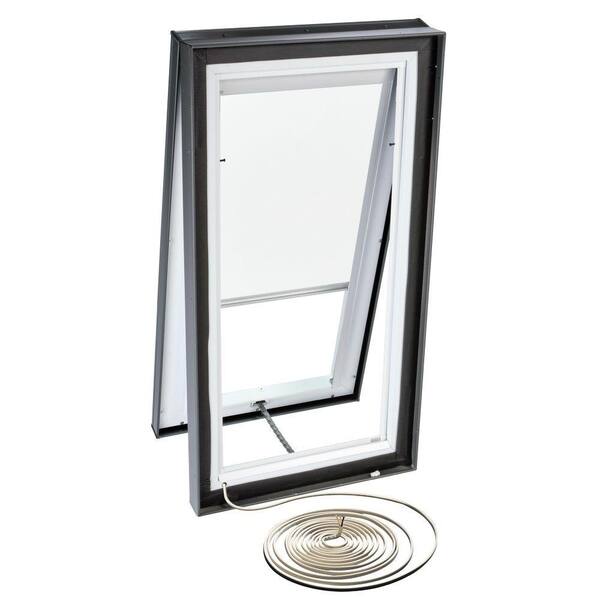 VELUX White Electric Light Filtering Skylight Blind for VCE 2222 Models-DISCONTINUED