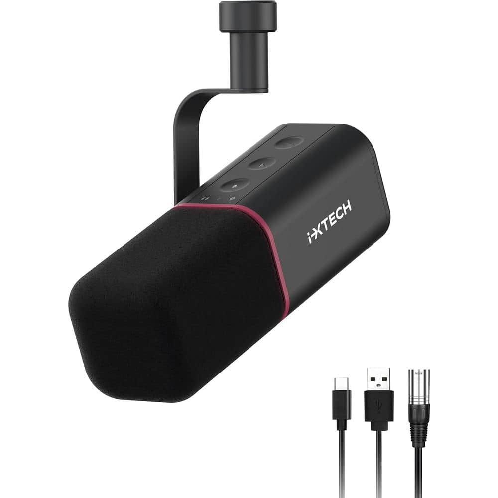 USB/XLR Dynamic Microphone with Mic Cover for Podcasting, Streaming, Recording, Gaming and Voice-Over price history on PriceWatchPro