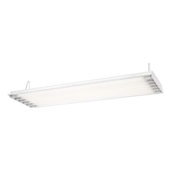 4 ft. 10600 Lumen T8 LED Tube White High Bay 4000K, 6-Tubes Included