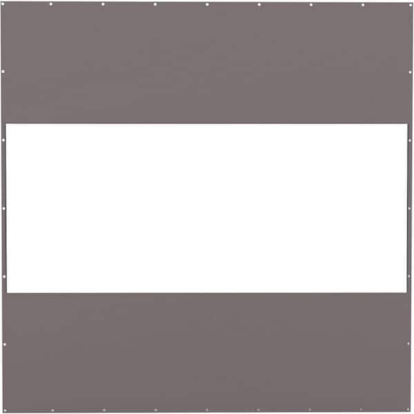 10 ft. x 10 ft. Awning Waterproof Patio Screen Room Divider, Heavy Duty Outdoor Clear Panel 18 oz. PVC Polyester Curtain