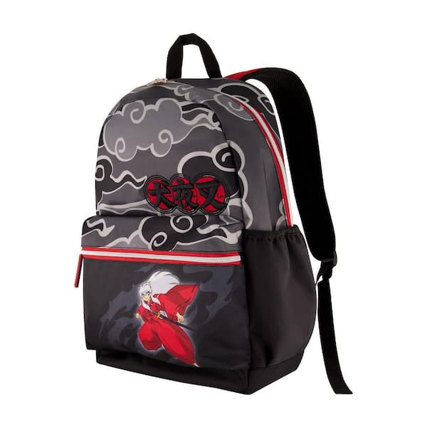 Cisvio Japanese 16.5 in. Multi-Colored Anime Backpacks - Unisex Canvas Shoulder Bag for School and Office