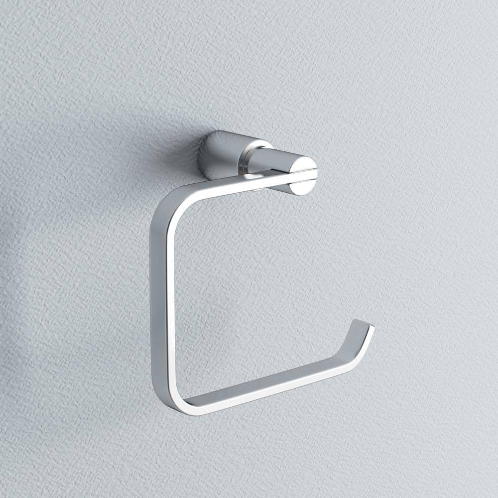 Chrome Modern Wall Mounted Toilet Paper Holder