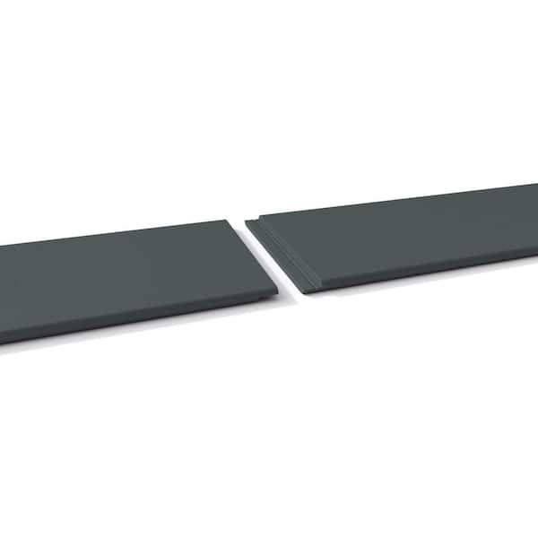 3/8 in. x 8 in. x 16 ft. Composite SmartSide ExpertFinish Brushed Smooth Lap Midnight Shadow