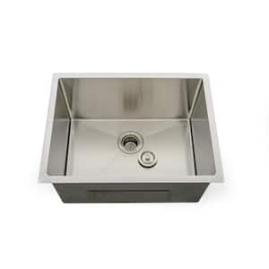 Lavendaria 24 in. x 18 in. x 12 in. Stainless Steel Laundry Sink