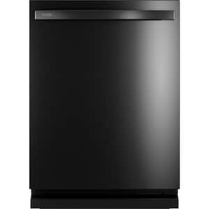 Profile 24 in. Built-In Top Control Dishwasher in Black Stainless with Stainless Tub, UltraFresh, 39 dBA