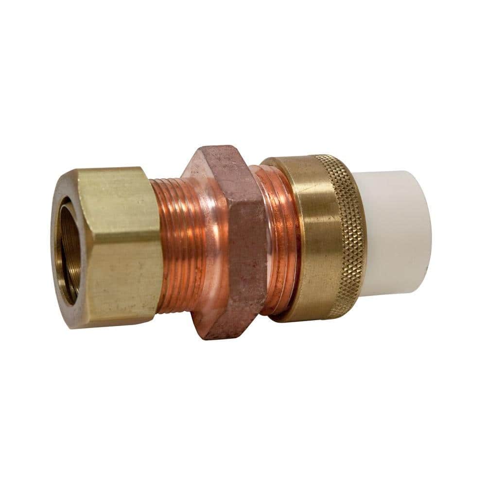 CP10G14 Aluminum Cold Plate with 4-Pass Copper tube, straight fittings