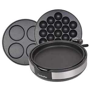 55 sq. in. Stainless Steel Multi-Baker with Removable Plates
