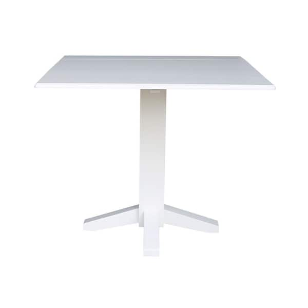 36 square dining table with leaf