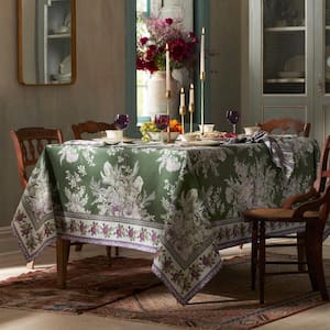 Villa D’Ascoli Malti Floral Cotton Tablecloth