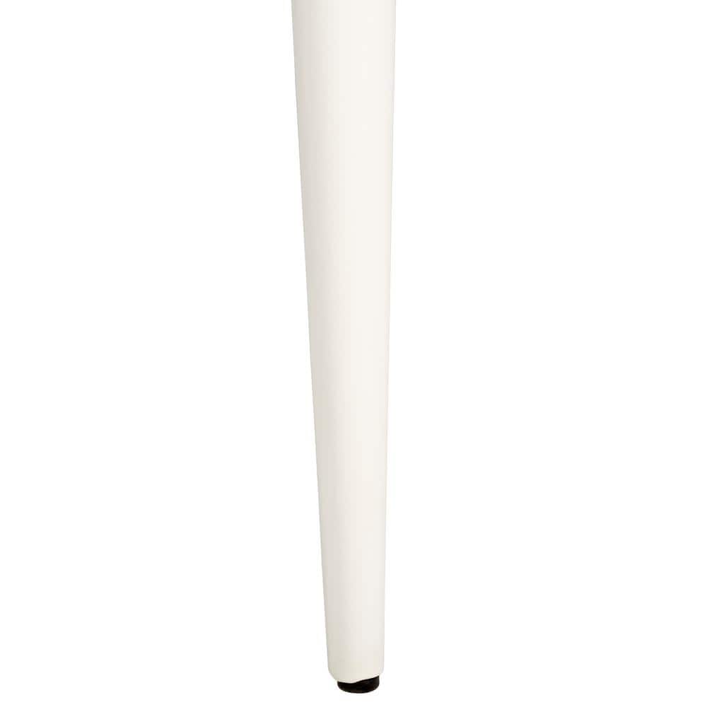 Summerset White Leather Upholstered Dining Side Chair Set