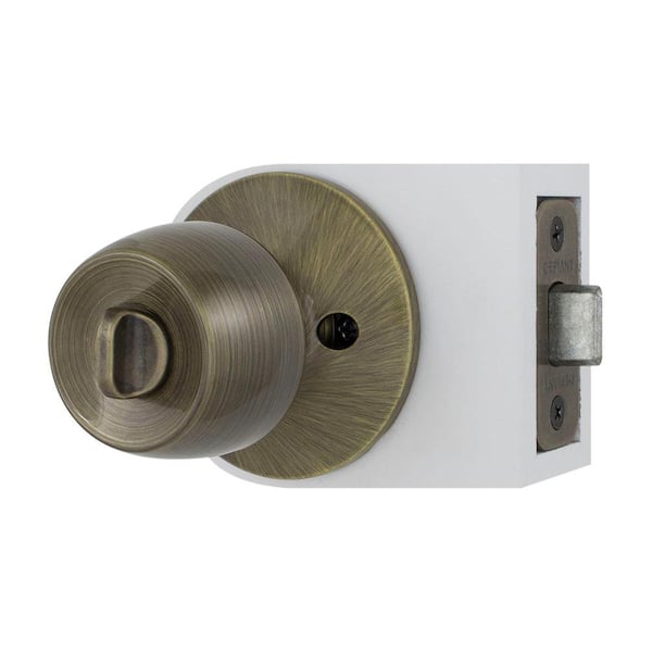 Defiant Brandywine Polished Brass Keyed Entry Door Knob 32T8700B - The Home  Depot, door knob 