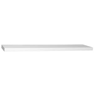 24 in. W x 8 in. D White Solid Decorative Wall Shelf