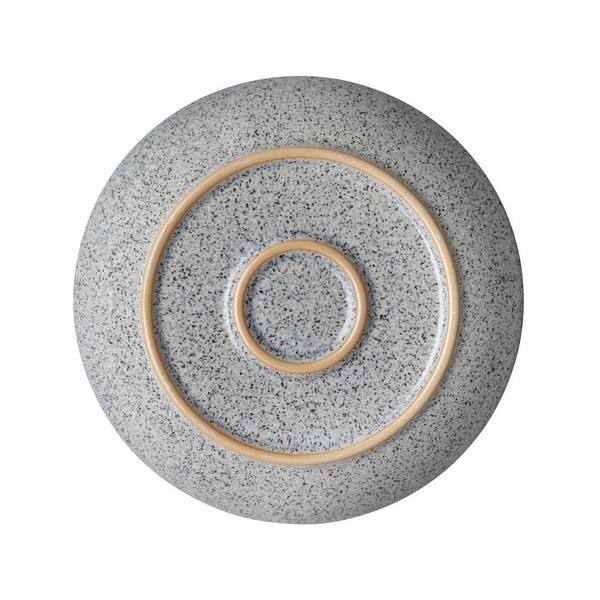 Denby Studio Grey/White Stoneware 34.5 fl. oz. Pasta Bowl